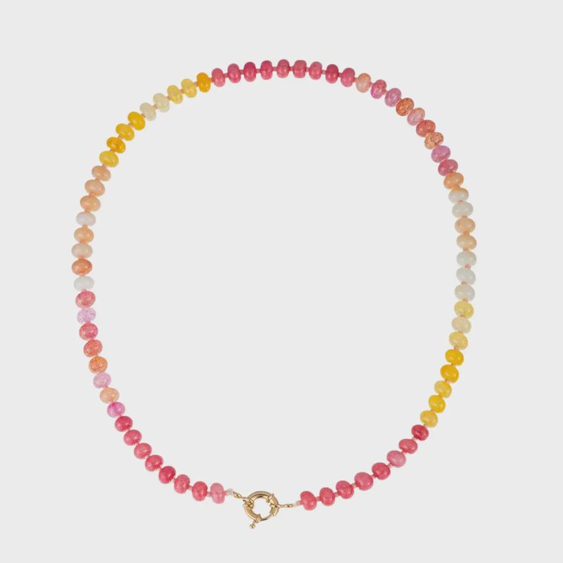 Pastel Beaded Necklace