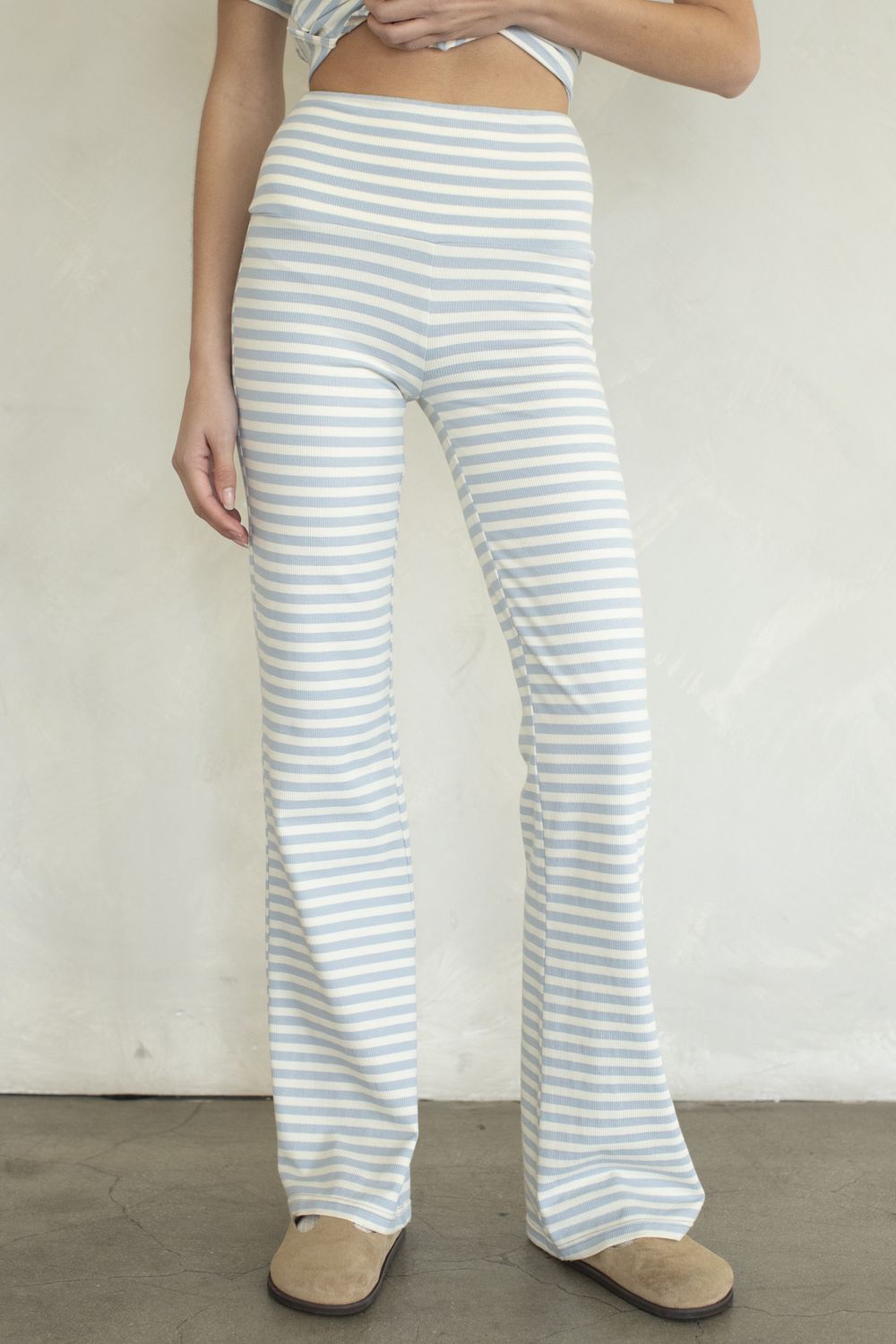 Flared Stripe Pant