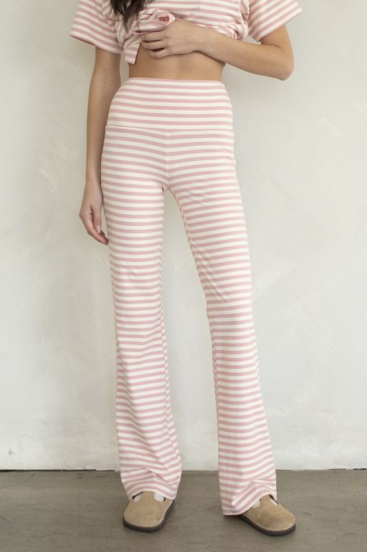 Flared Stripe Pant