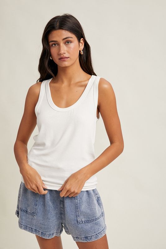 Scoop Neck Tank