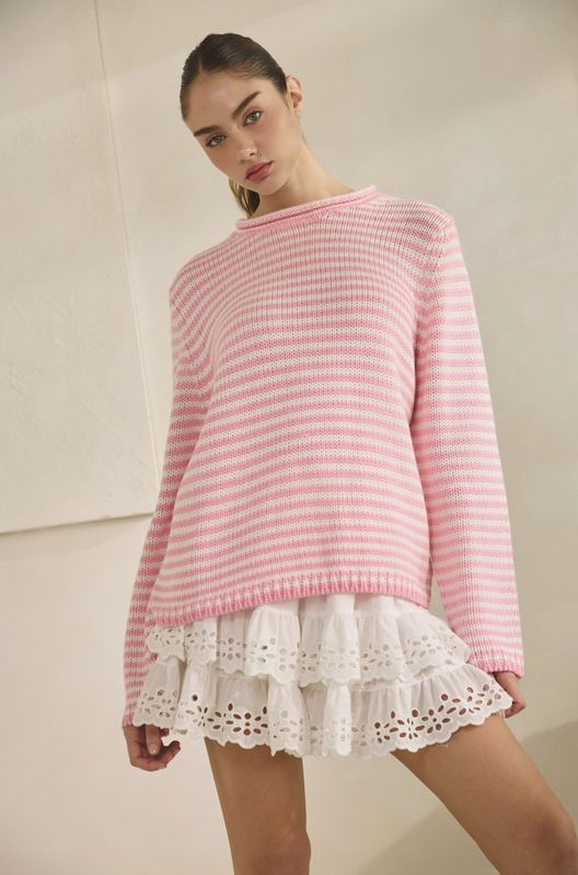 Stripe Knit Sweater