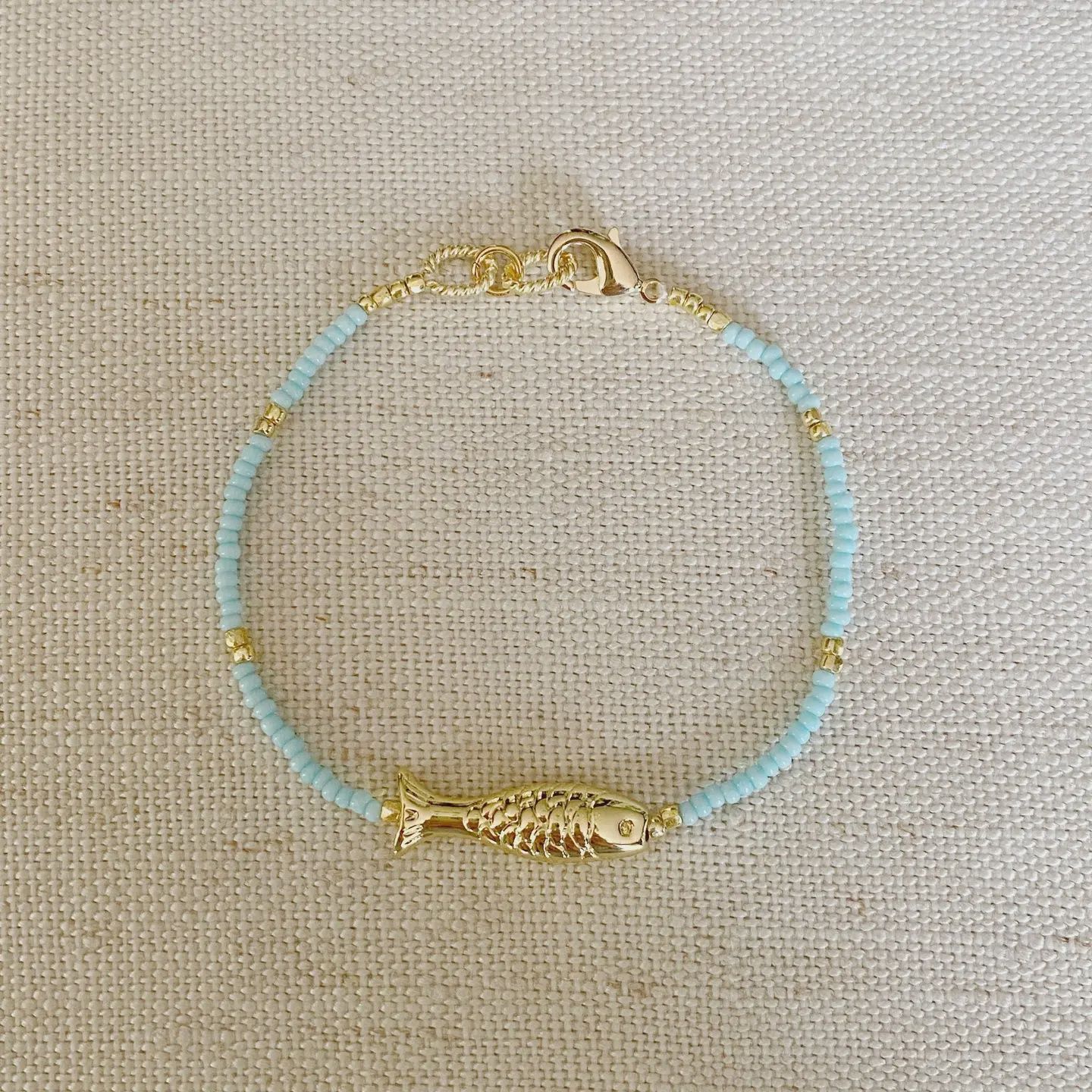 Blue Fish Bracelet