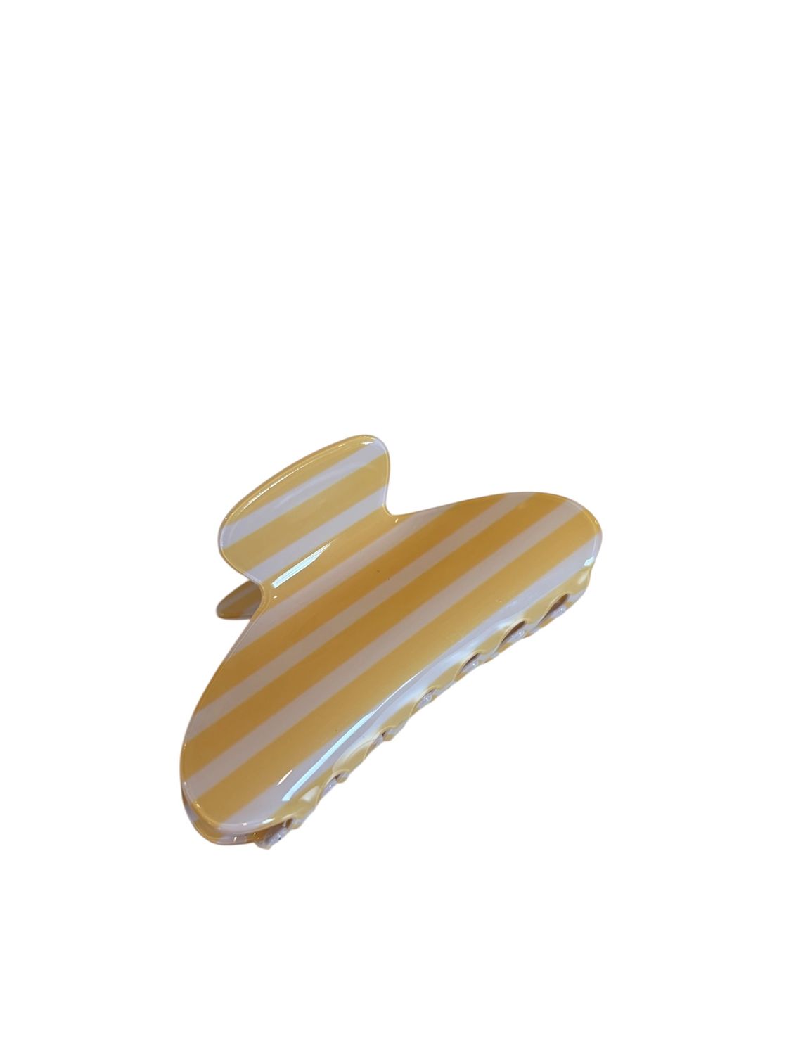 Hair Clip, Colour: Yellow Stripe