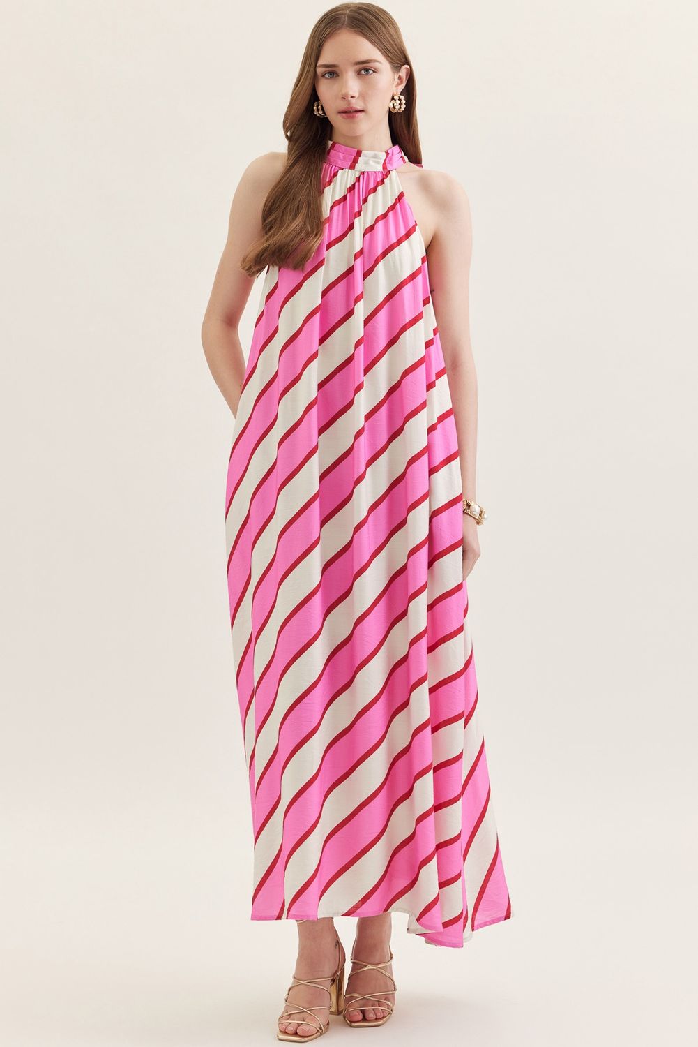 High Neck Maxi