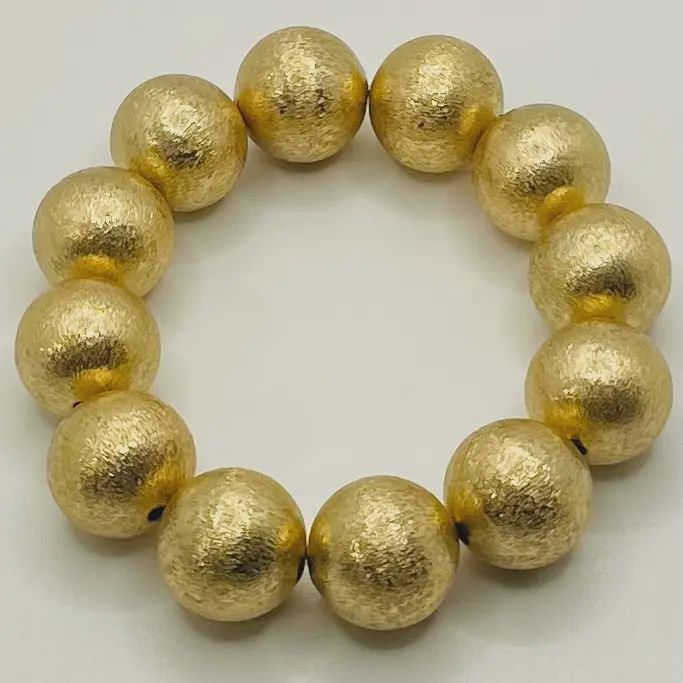Brushed Gold Bracelet
