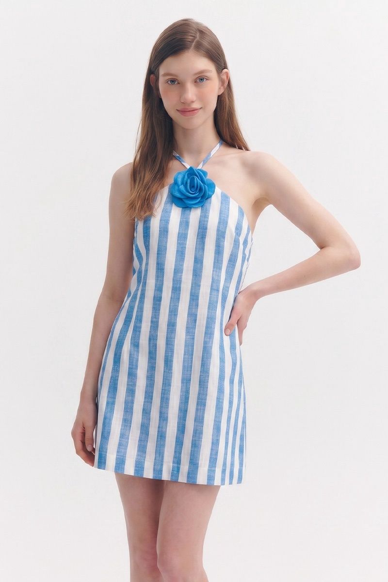 Floral Applique Dress