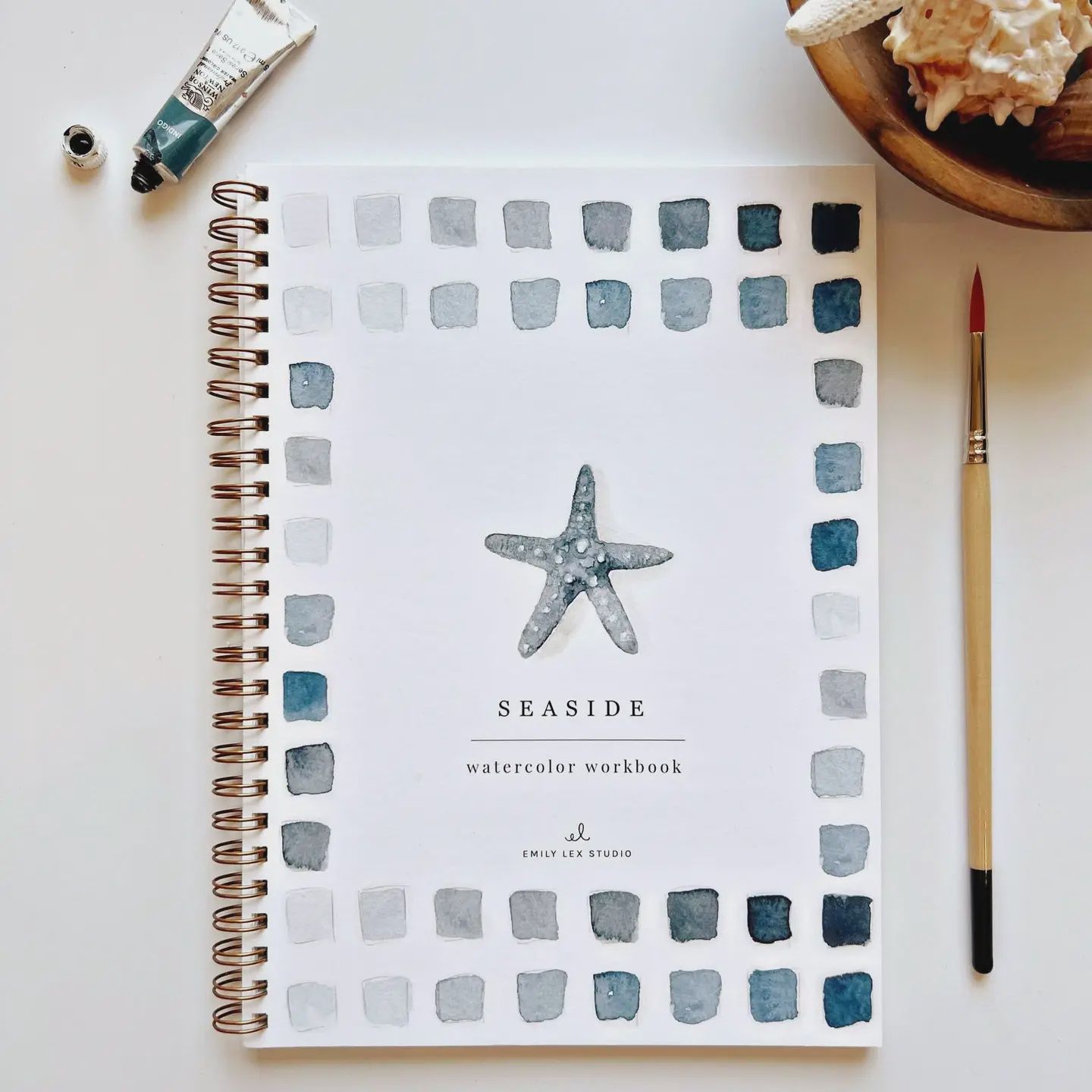 Seaside Watercolor Book