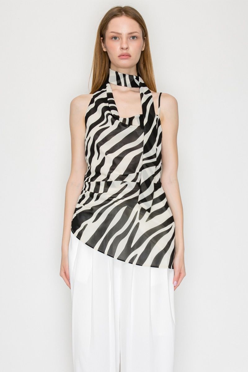 Zebra Top