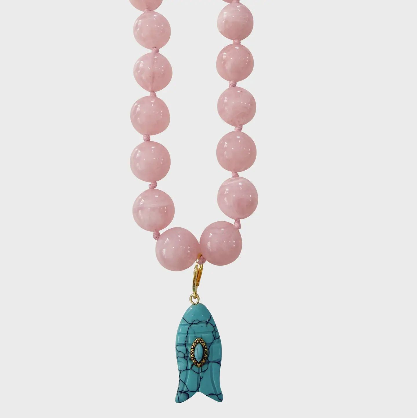 Beaded Fish Necklace