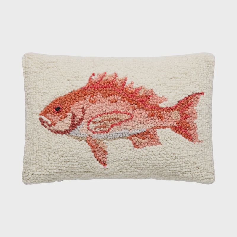 Red Snapper Pillow