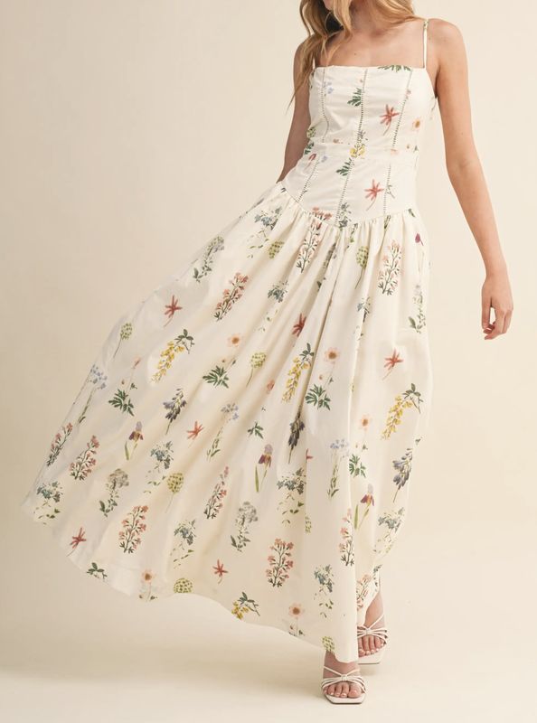Floral Print Maxi