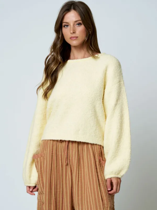 Yellow Knit Sweater