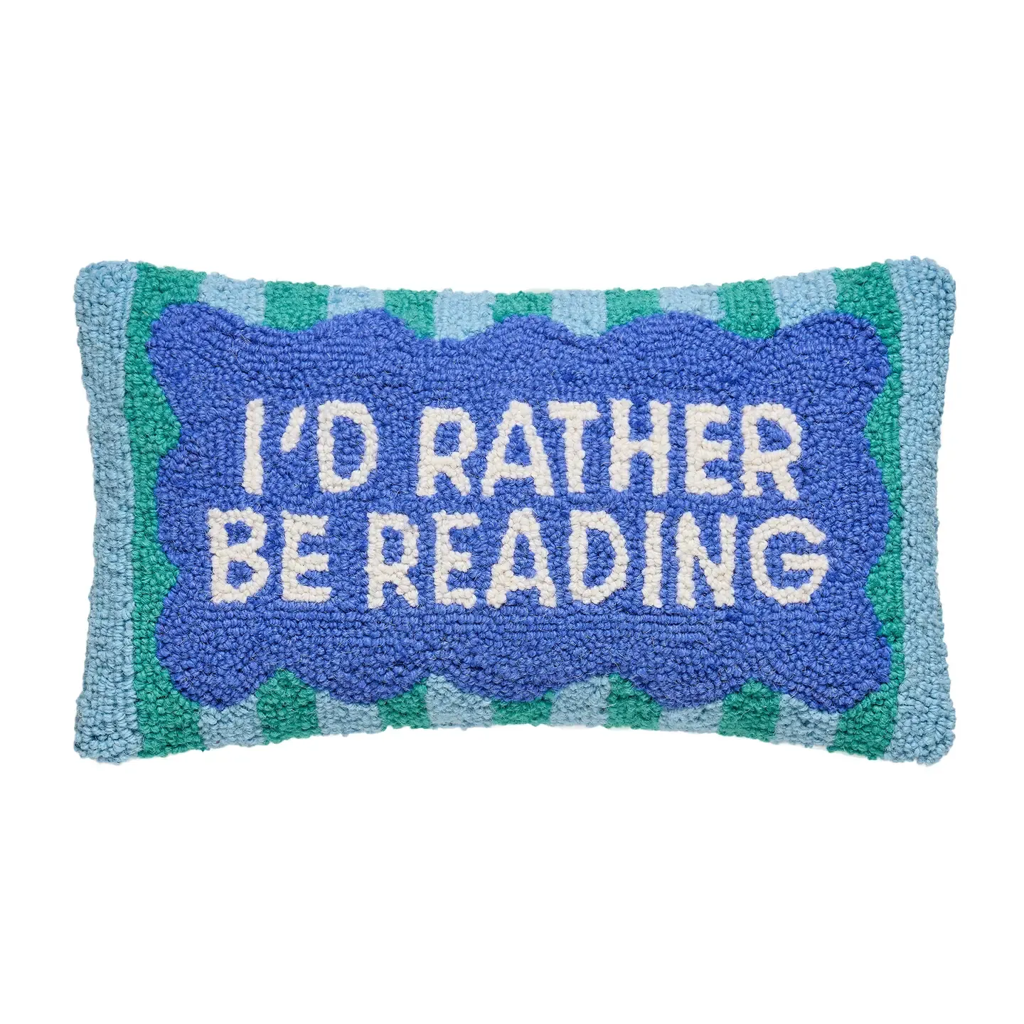 Rather Be Reading Pillow
