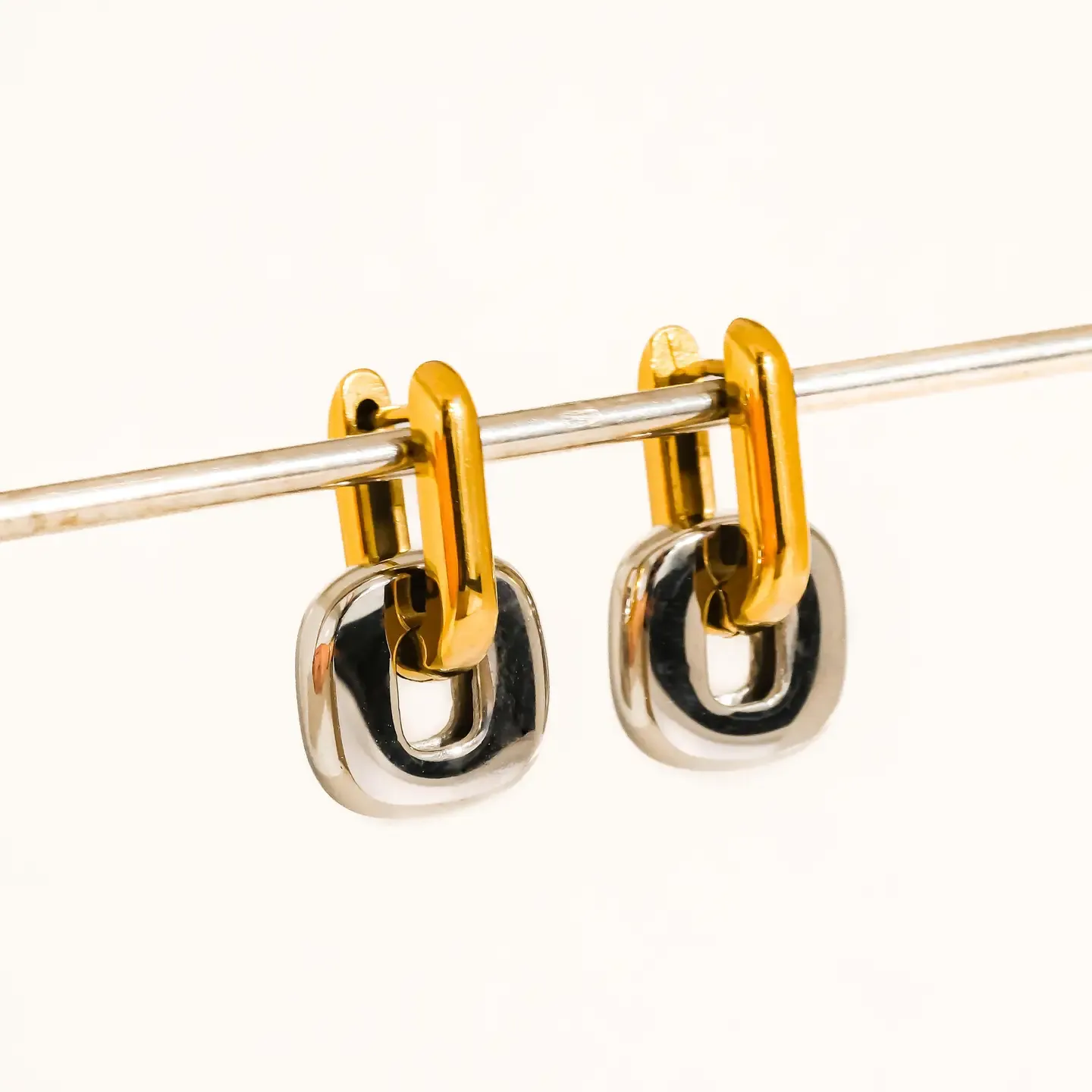 Chunky Multi Link Earring