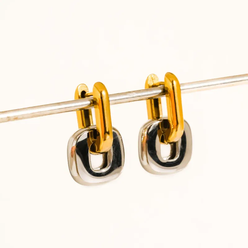 Chunky Multi Link Earring