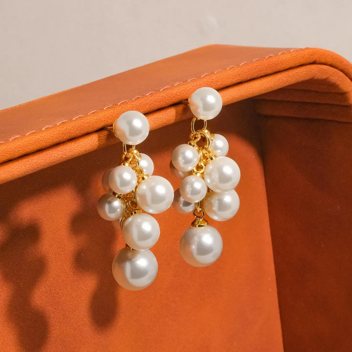 Pearl Cluster Earring