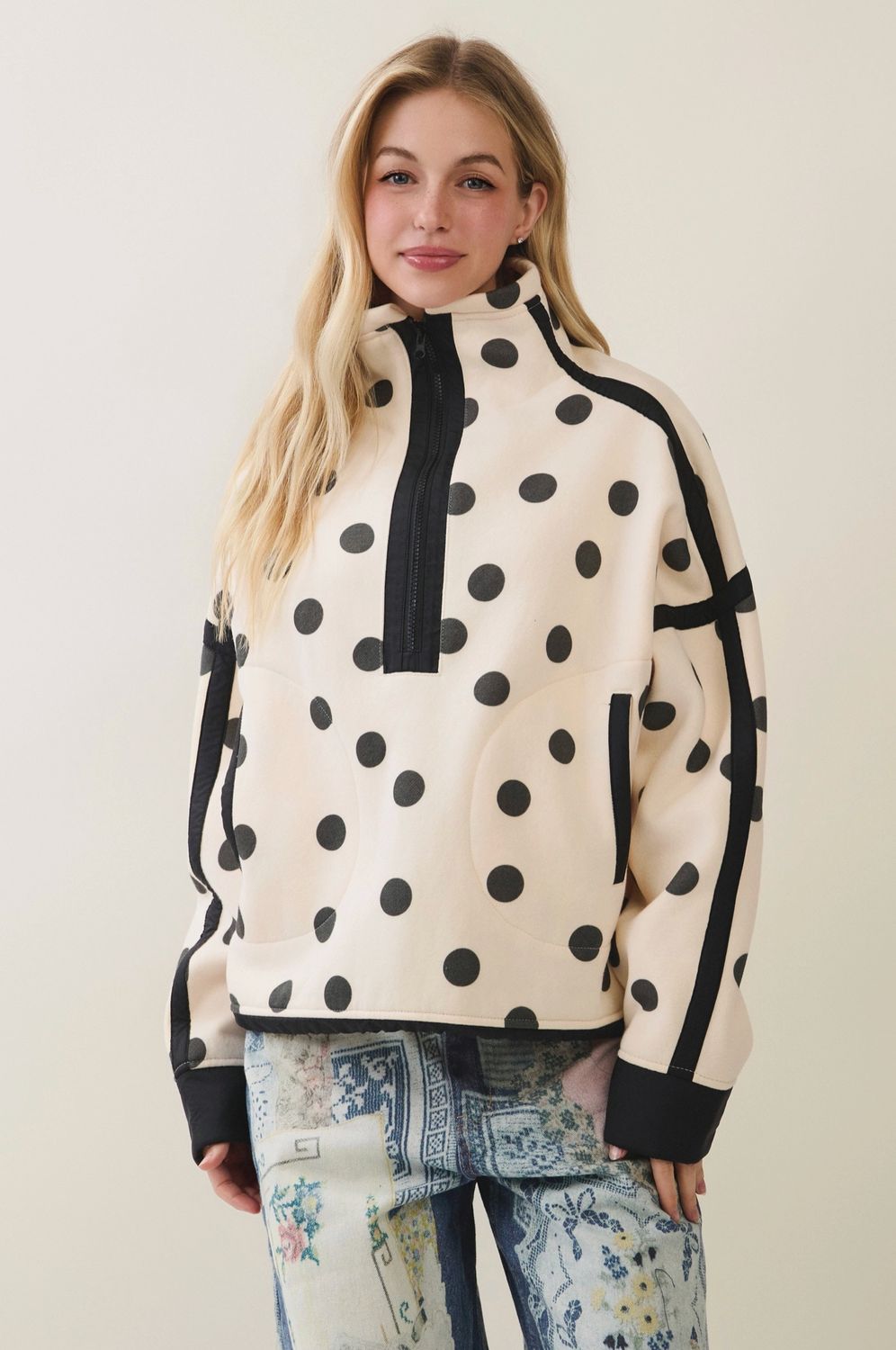 The Dot Zip Up