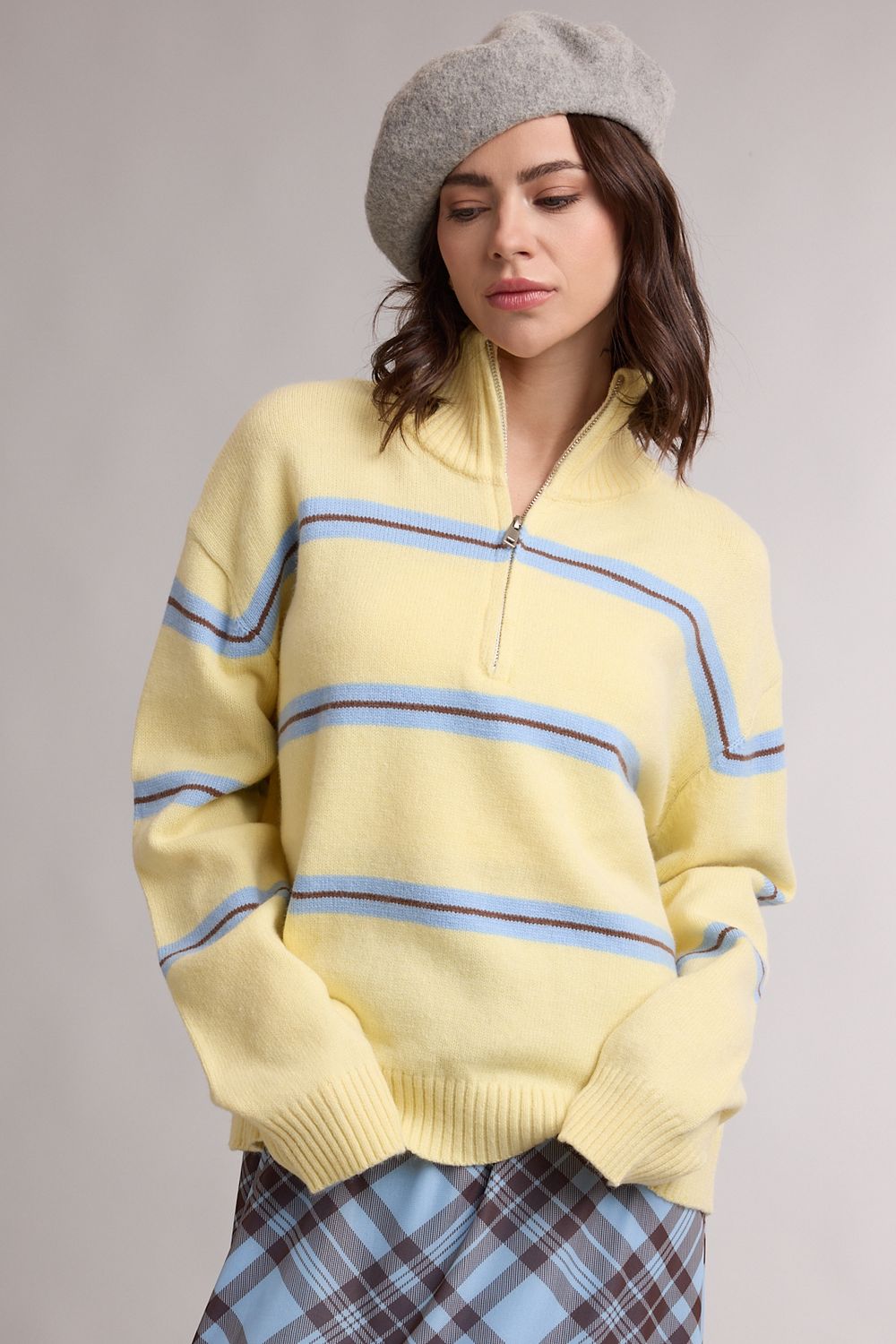 The Pastel Quarter Zip