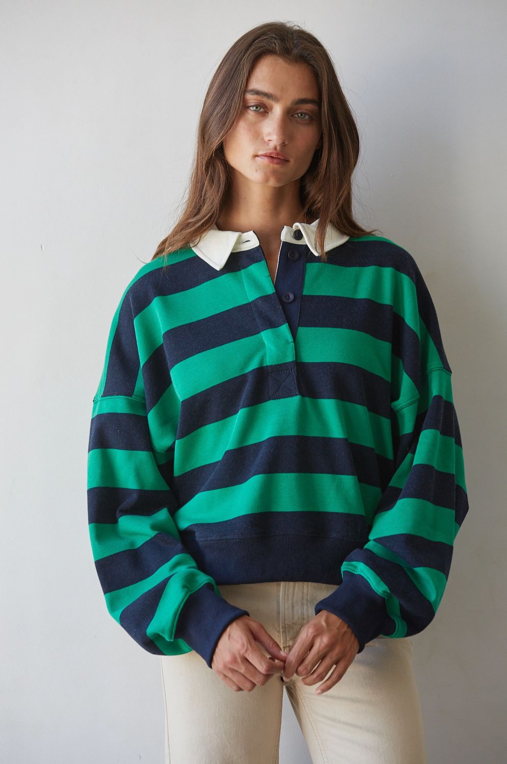 Navy/Green Rugby
