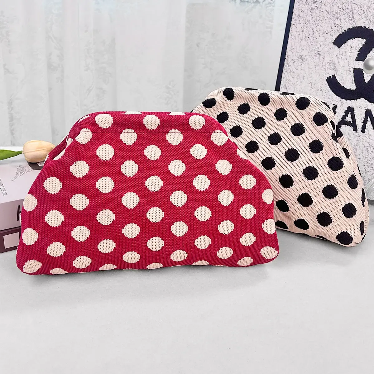 Funky Clutch, Colour: Red
