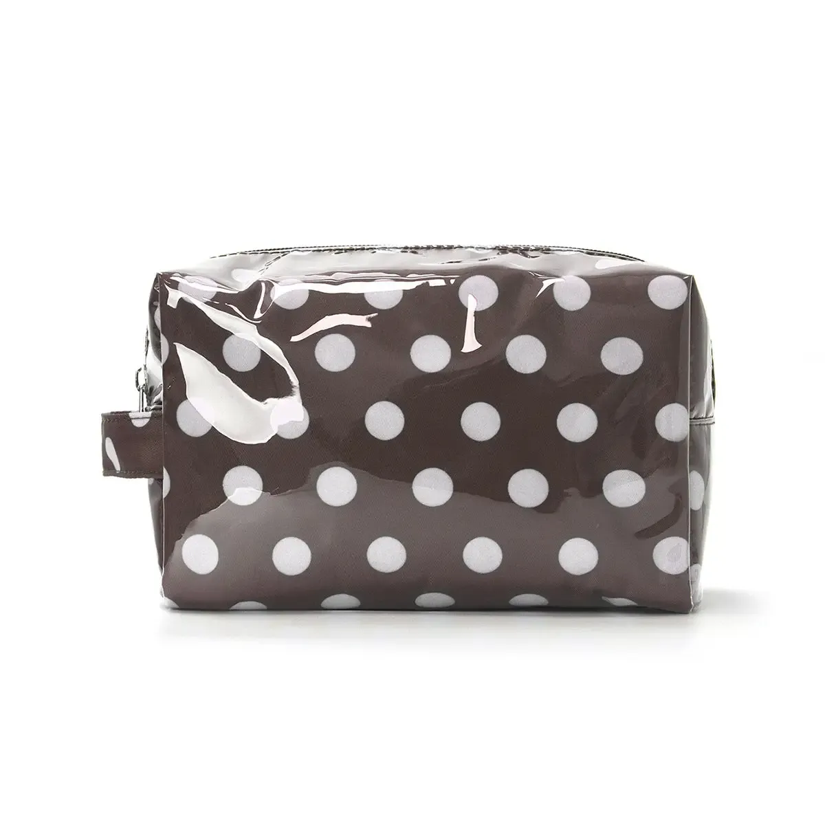 Brown Dot Pouch
