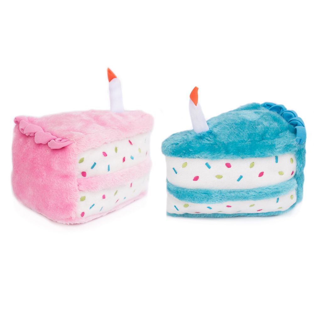 Zippy Paws Birthday Cakes, Color: Blue