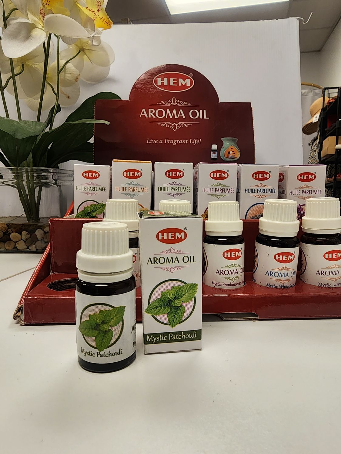 Hem Mystic Aroma Organic Oils-10ml, Color: Mystic Patchouli