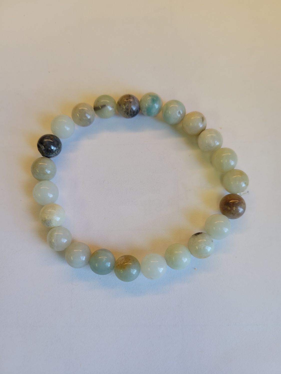 Healing Stones Beaded Bracelets, Color: Amazonite