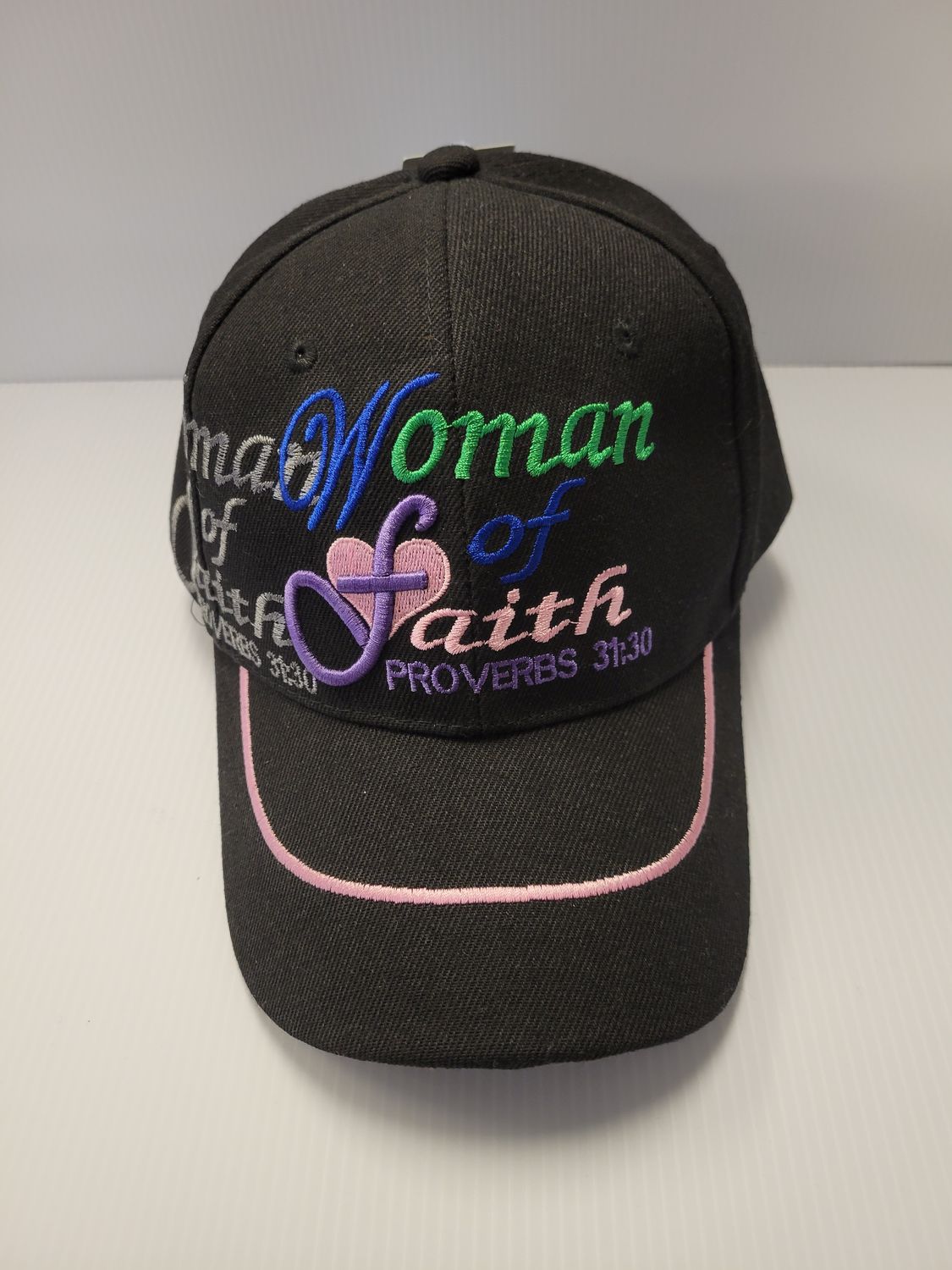 Women of Faith Ballcap (New), Color: Black