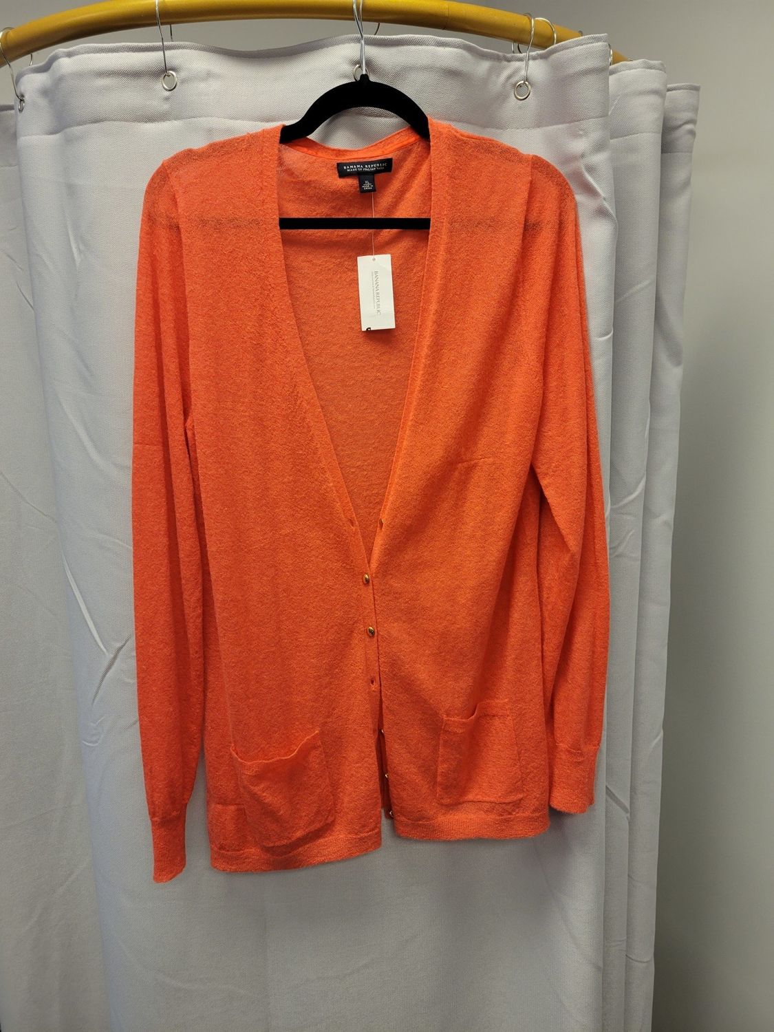 Banana Rep Orange Lightweight Sweater(NWT) (XL)