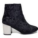 Black Velvet &quot;Hot Kiss&quot; Christie Ankle Boot (New)