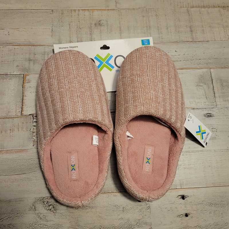 Cozy Knit Memory Foam Slippers
