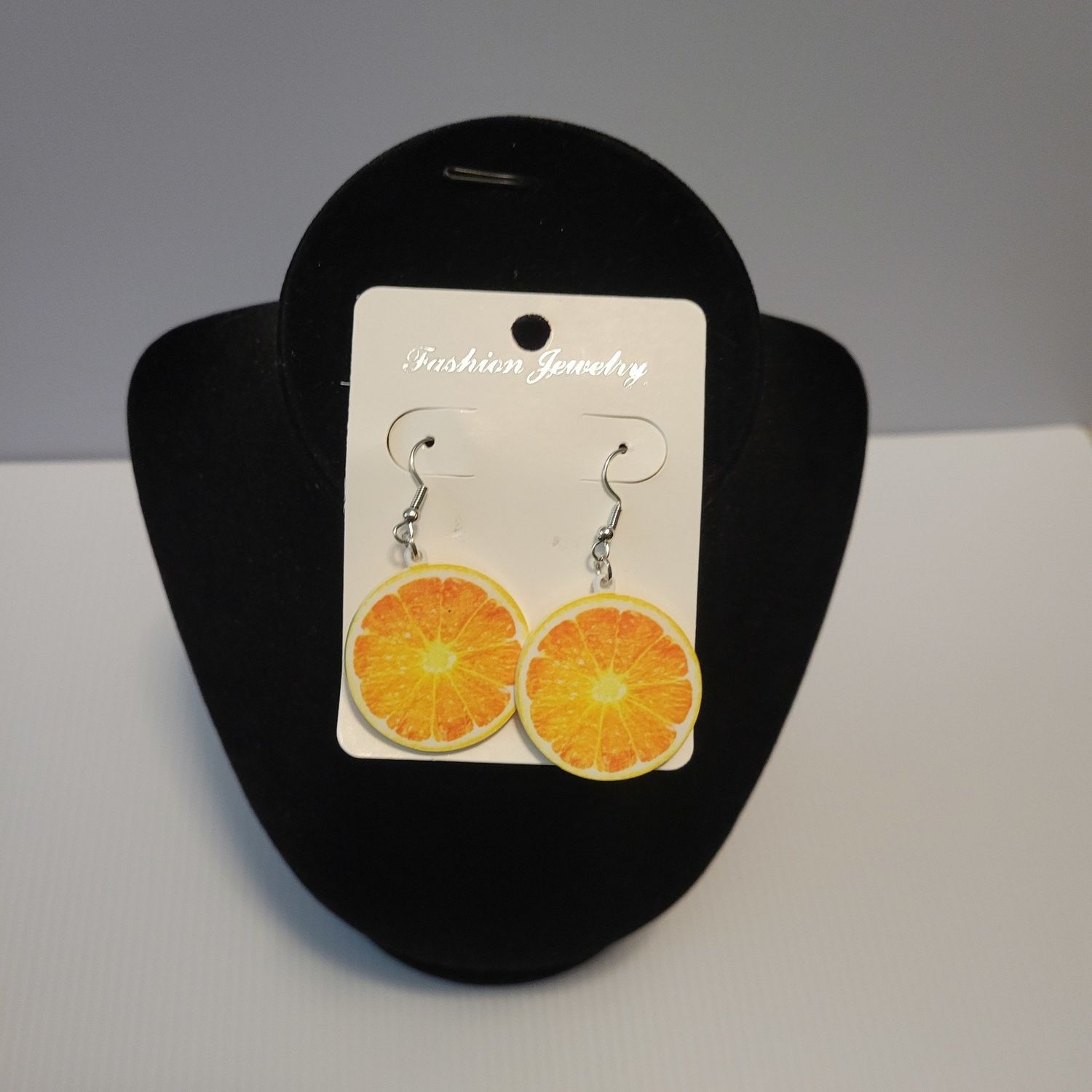 Sliced Orange Earrings