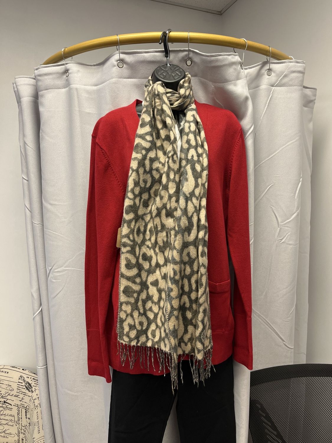 Talbots Red Cardigan  Sweater (M)