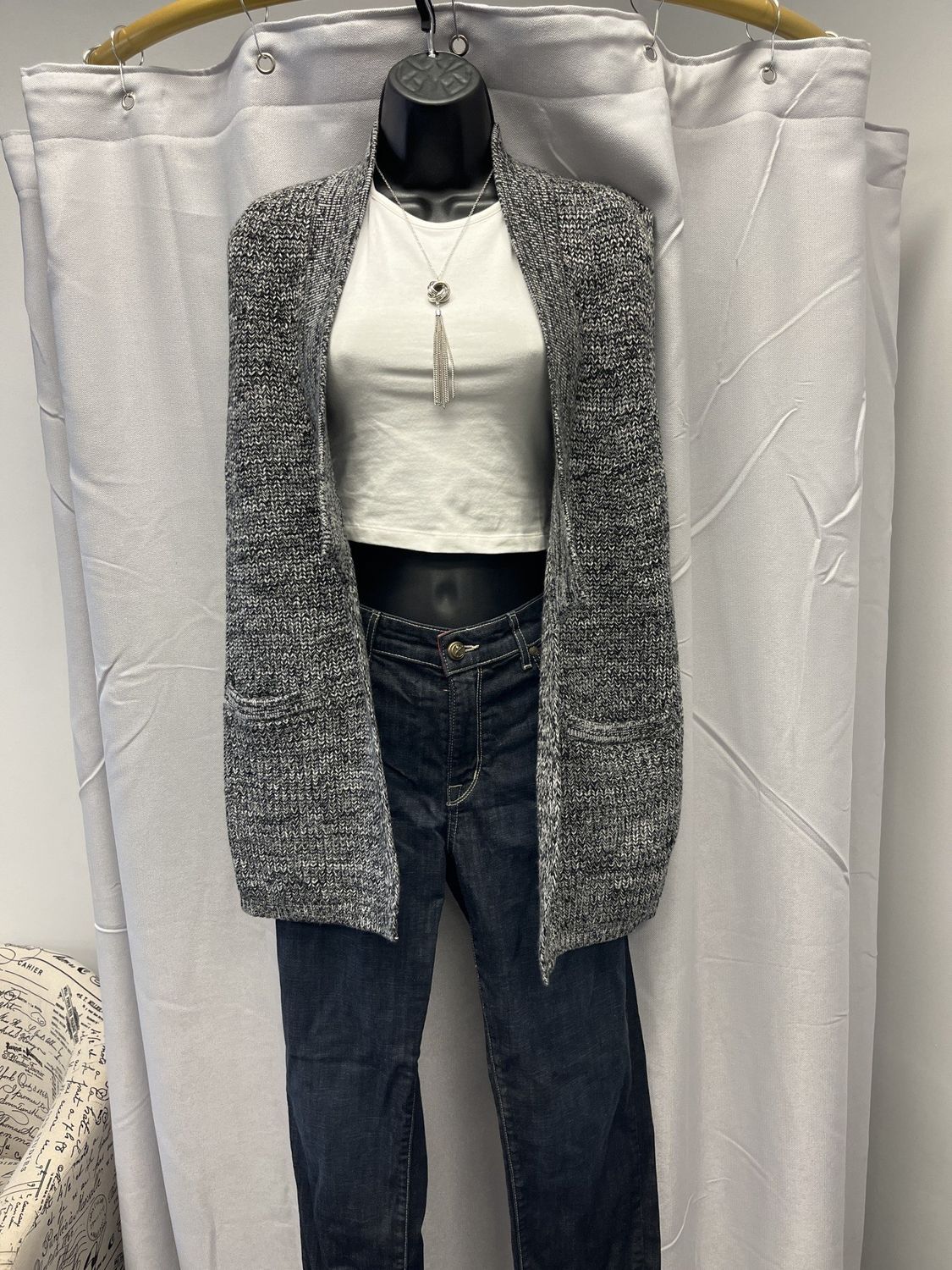 Banana Republic Black Sweater Vest (S)