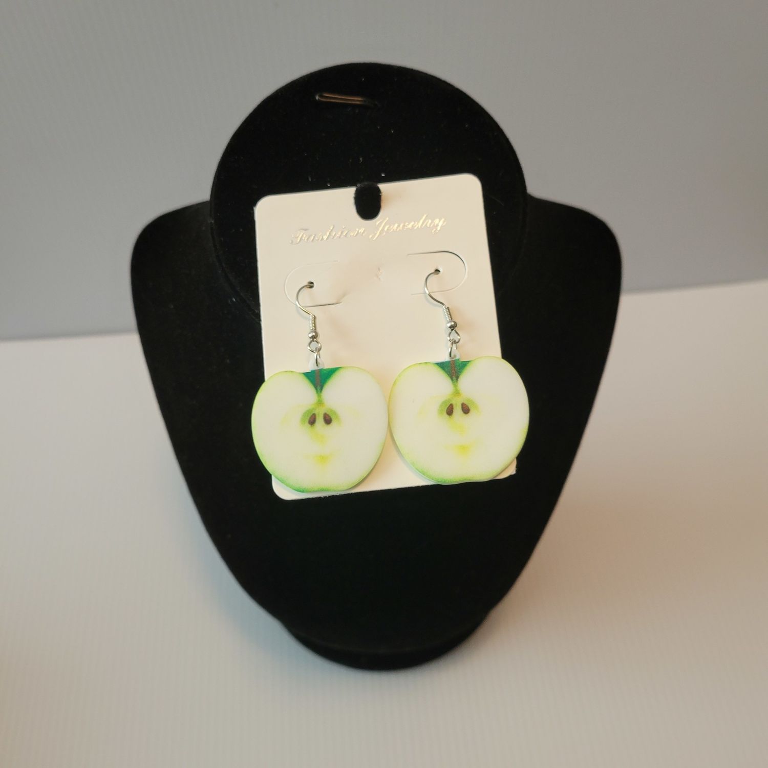 Sliced Apple Earrings