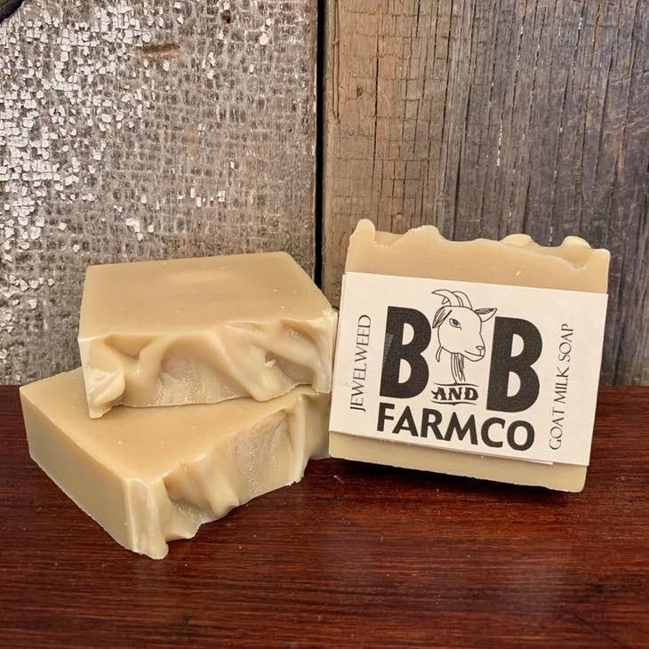 B and B Farmco Jewelweed Goat Milk Soap (4.75oz)