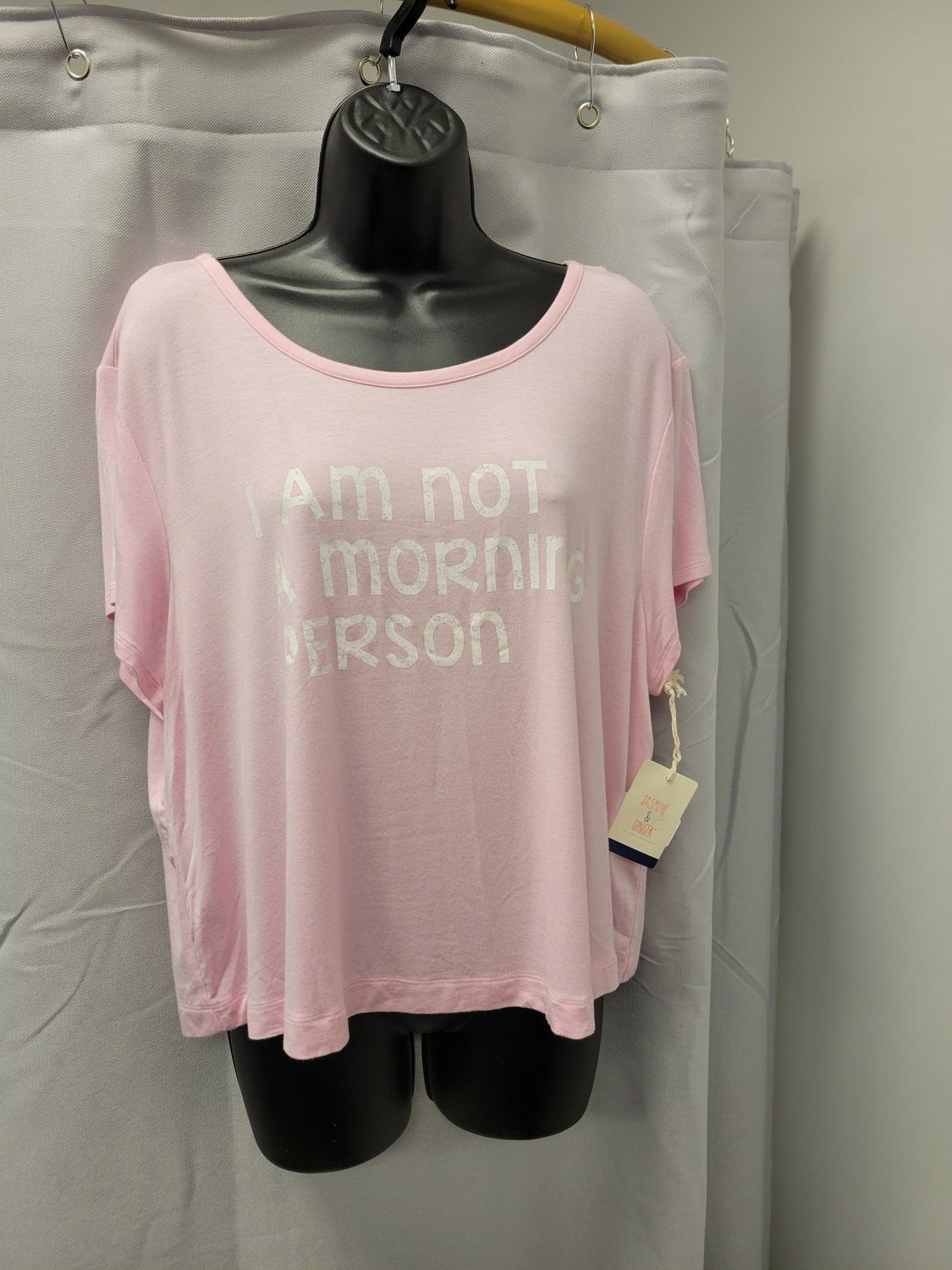 Jasmine &amp; Ginger Not a Morning Person Sleep Tee (L) (NWT)