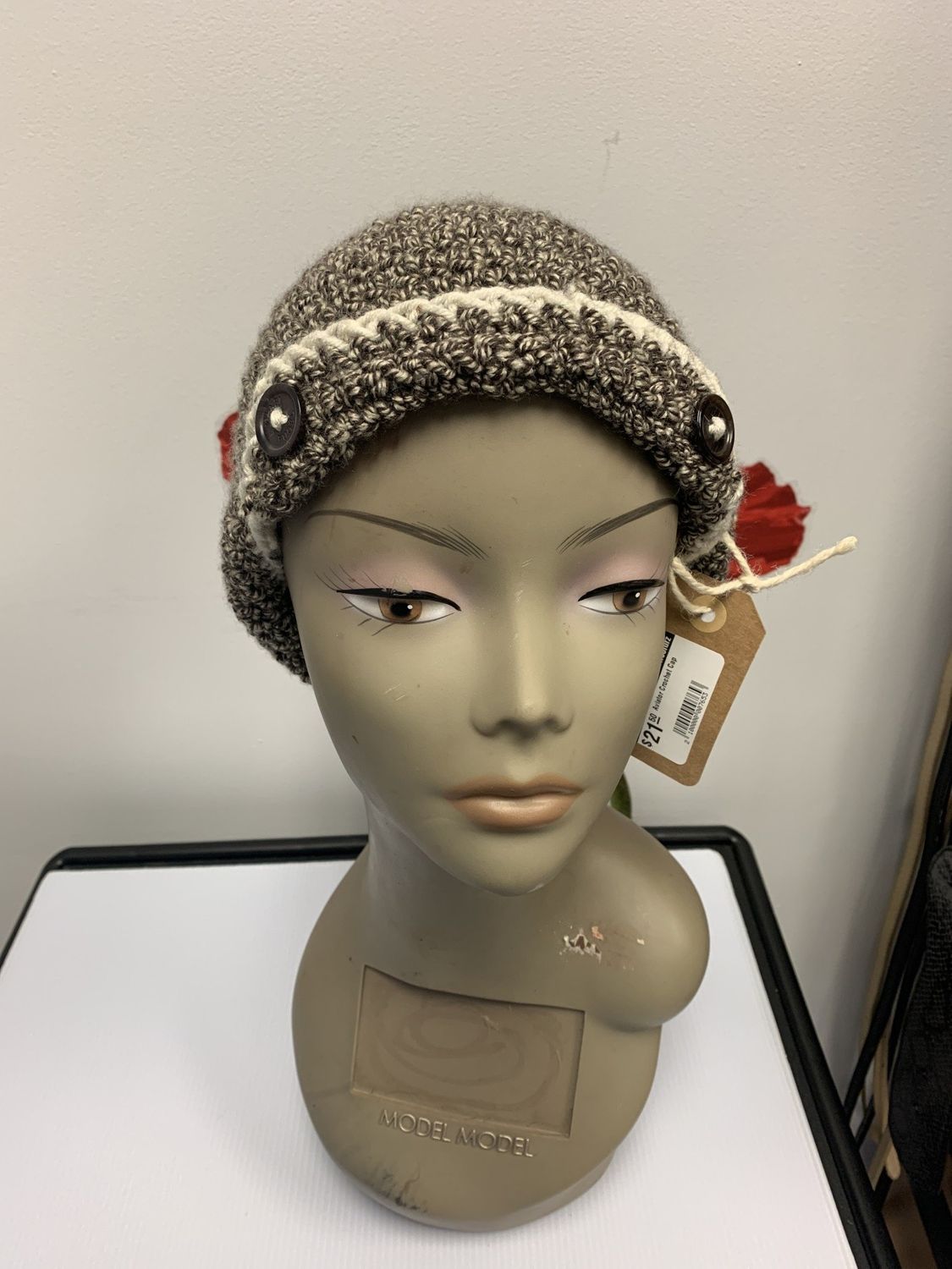 Aviator Crochet Cap