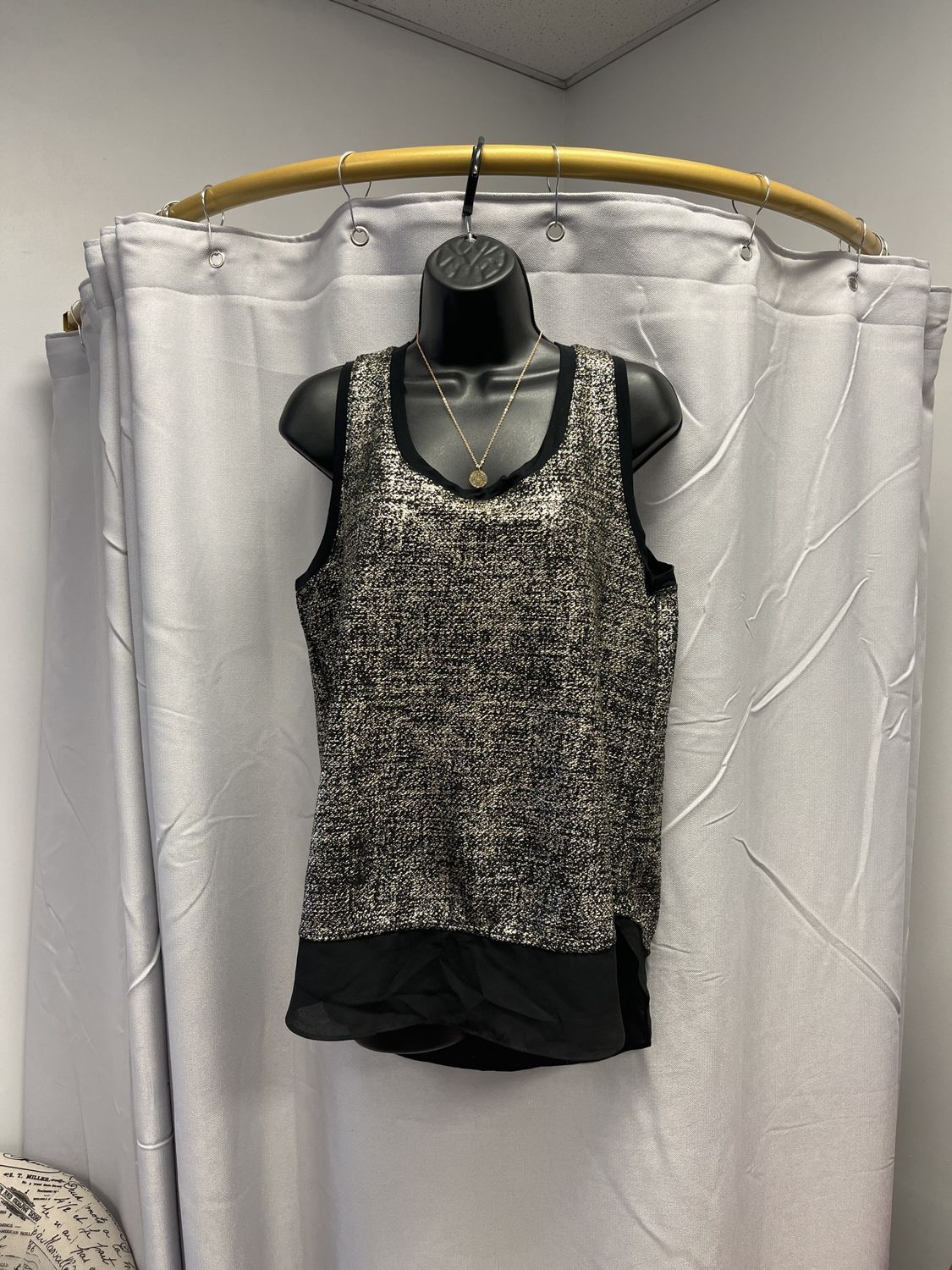 Adrienne Gold Tank (L) Pre-owned