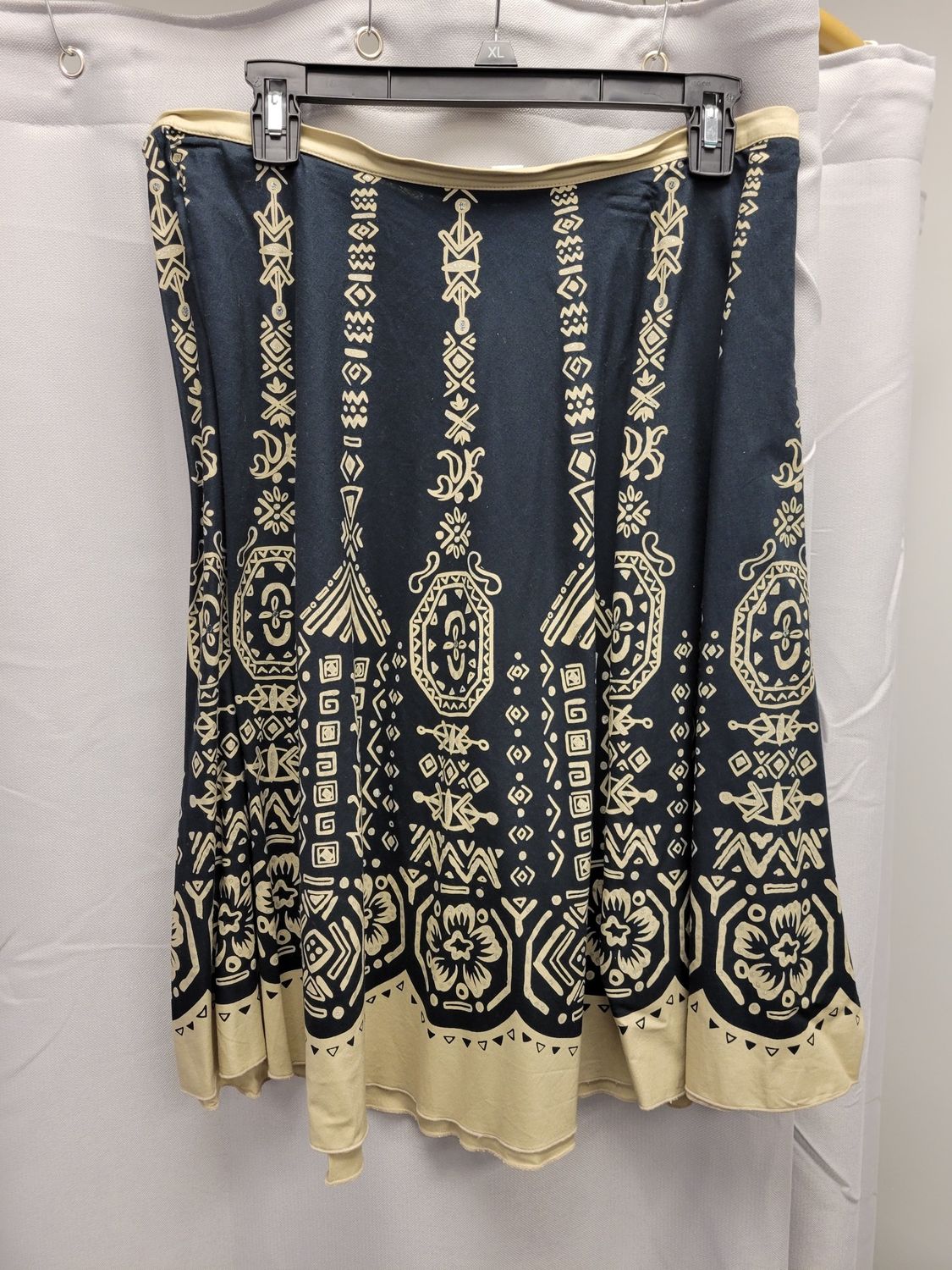 Cato Black/Beige Aztec Skirt (12)