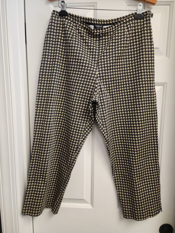 Willi Smith Printed Trouser Pants (14P) Pre-owned