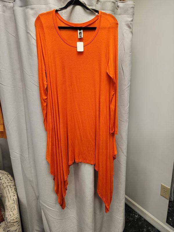 JNK Orange Sharkbite Dress (M) Pre-owned