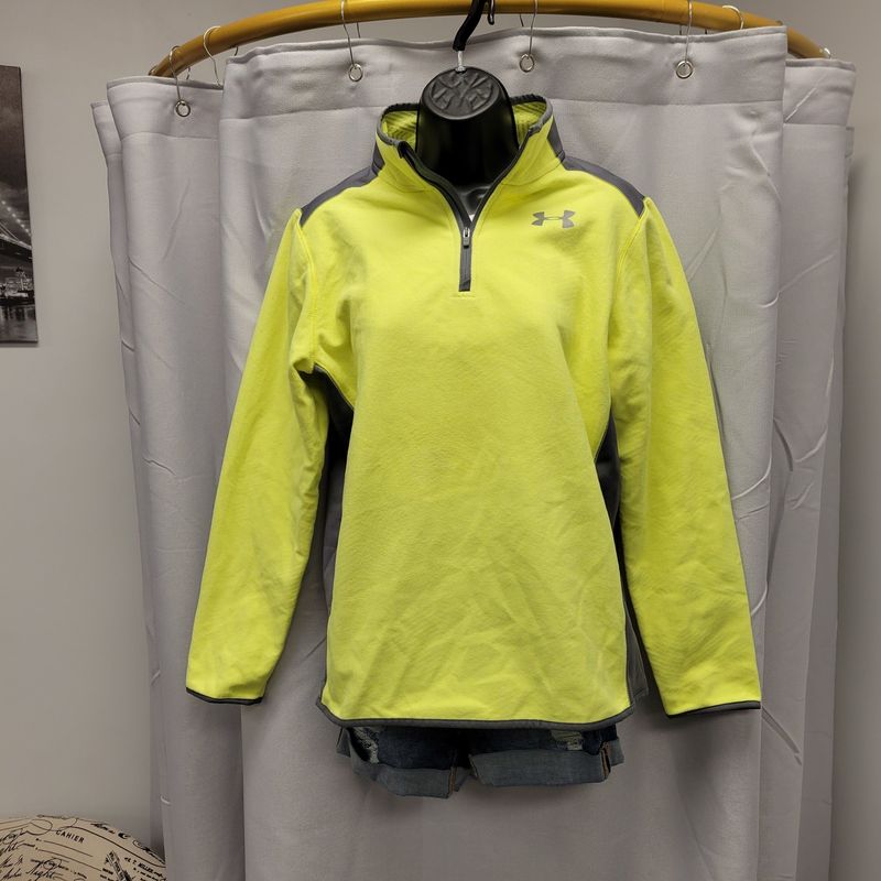 Under Armour Neon Green Pullover (XL)