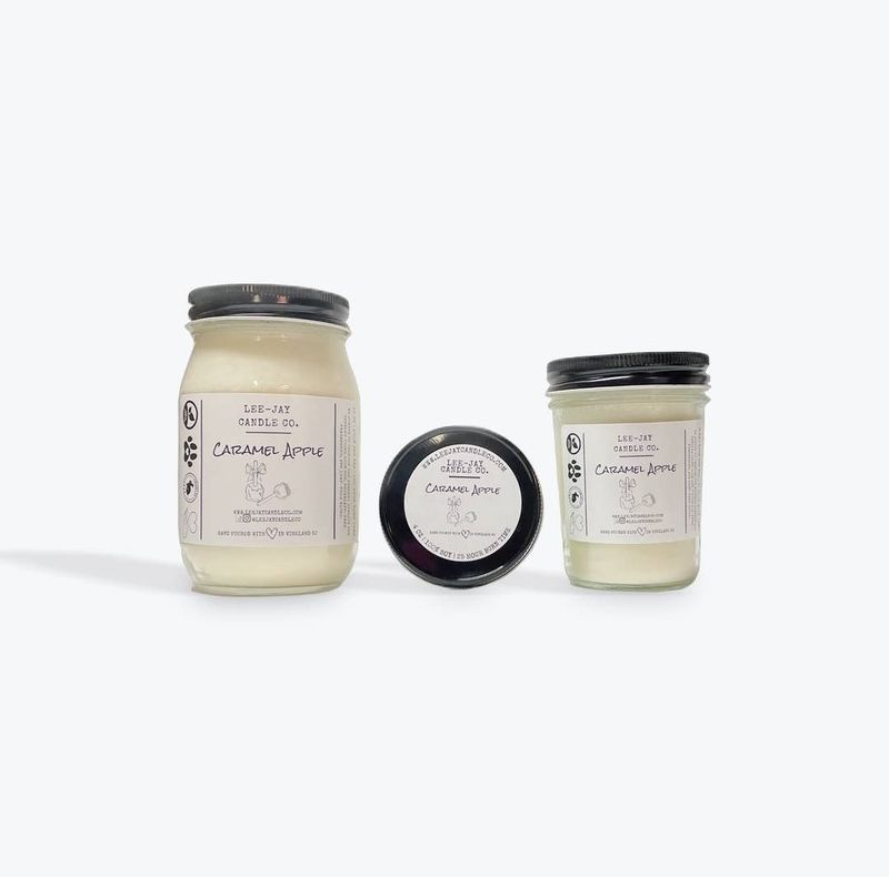 Lee-Jay Candle Co. Caramel Apple (8oz) Candle