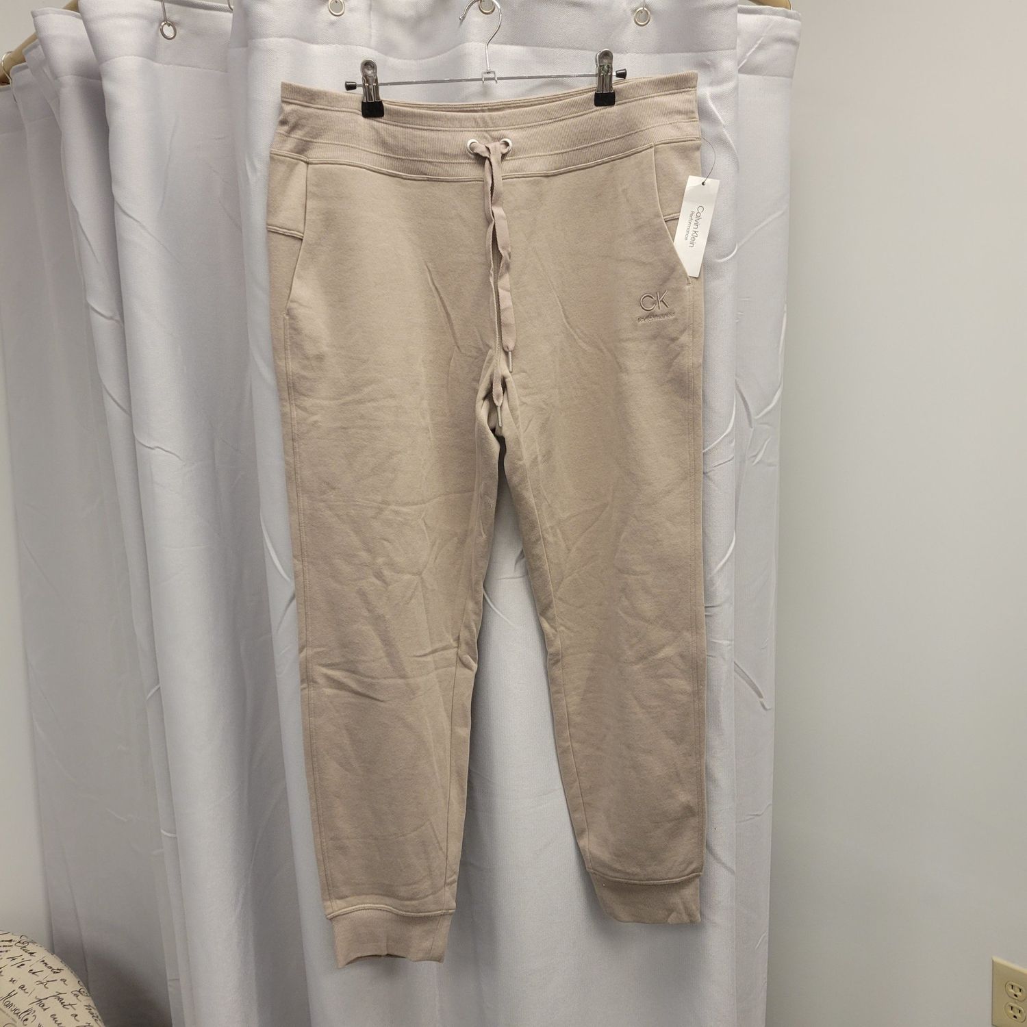 Calvin Klein Beige Joggers (XL)NWT