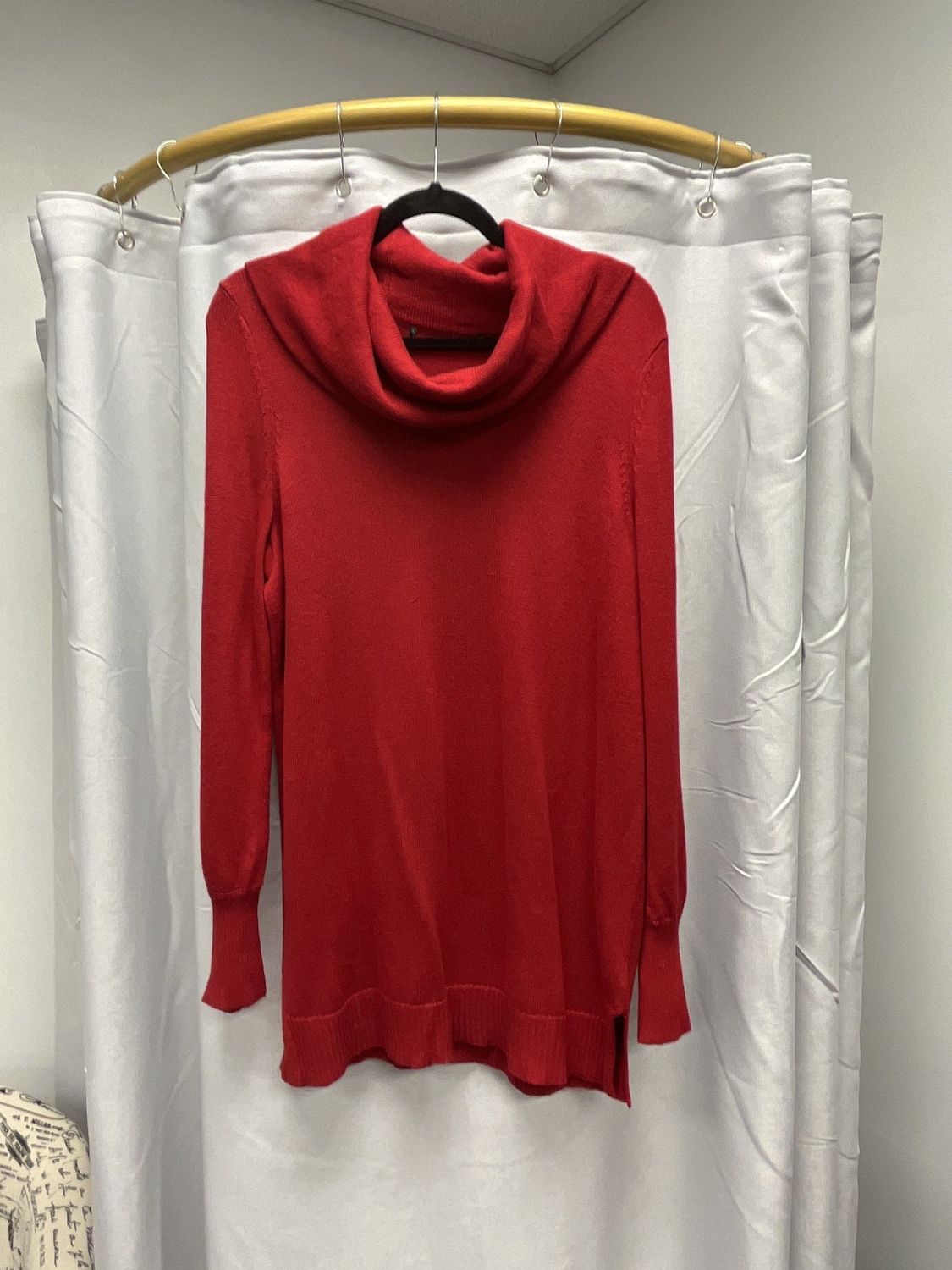 Ralph Lauren Red Cowlneck Sweater (L)Pre-owned