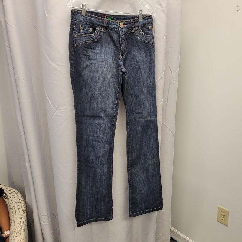 Beija-Flor Boot-Cut Jeans (8) Pre-owned