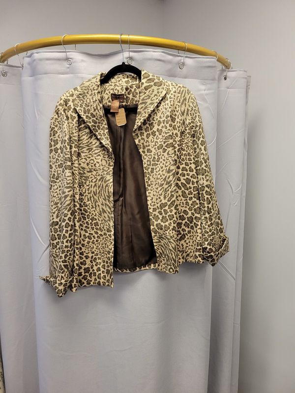 Multiples Leopard Jacket (XL)pre-owned