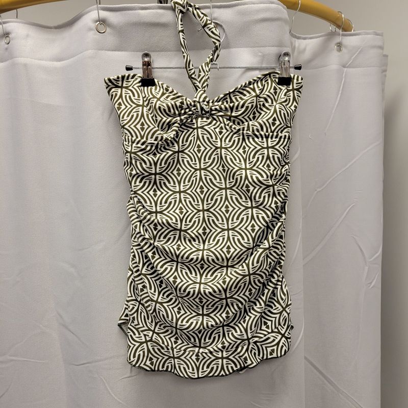 Mossimo Green Print One Piece (M)